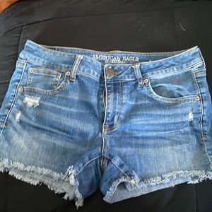 Denim shorts